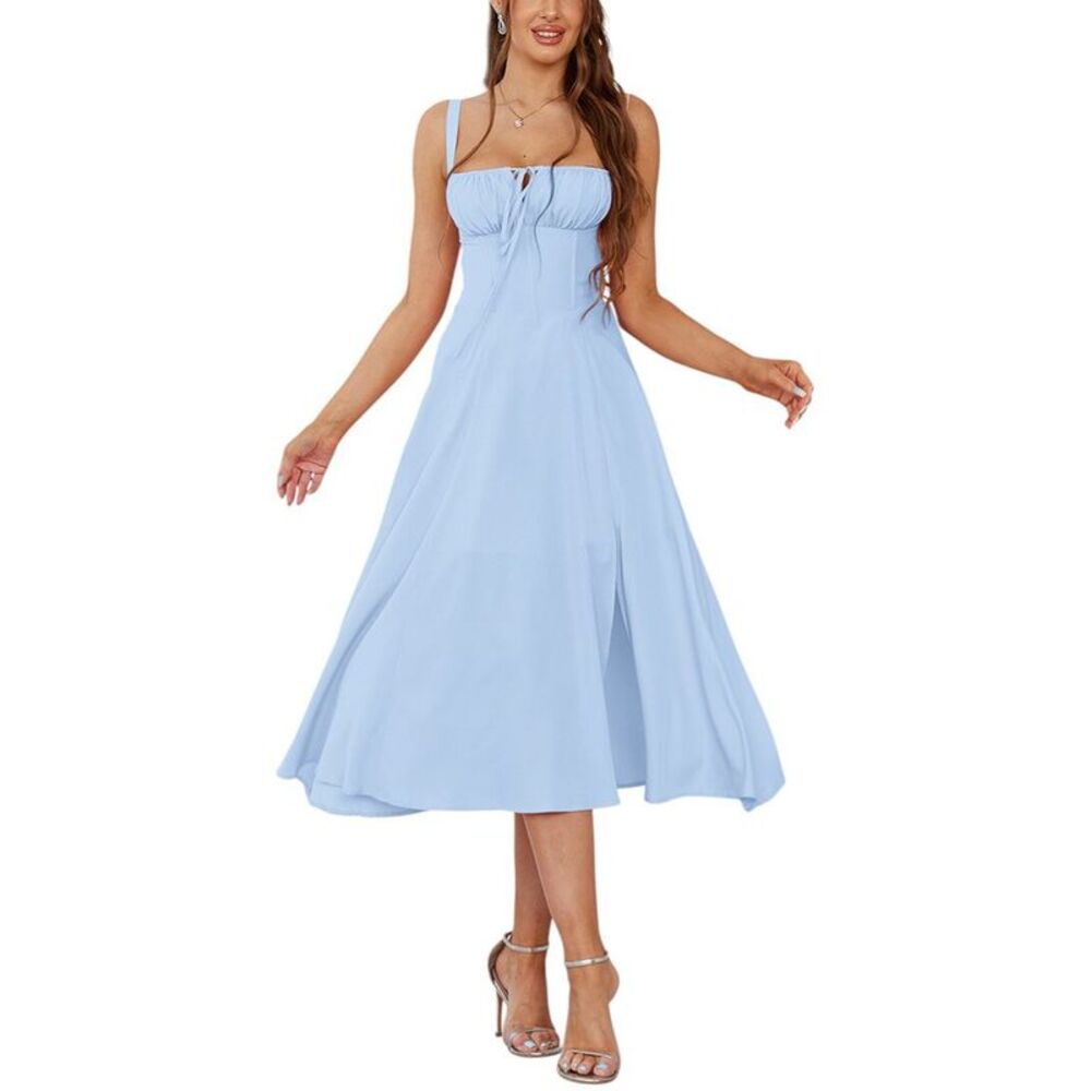 Amanda Royal Womens  Midi Dress